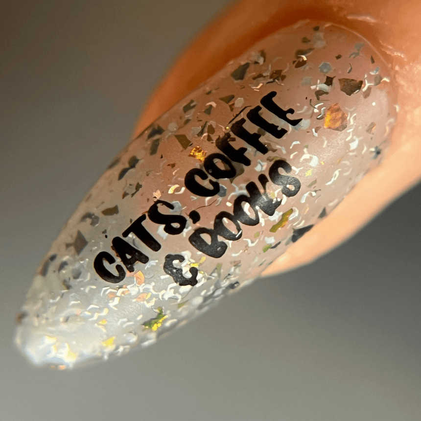 Purrfect Prose: Tales of Tails (MXM120) - Nail Stamping Plate