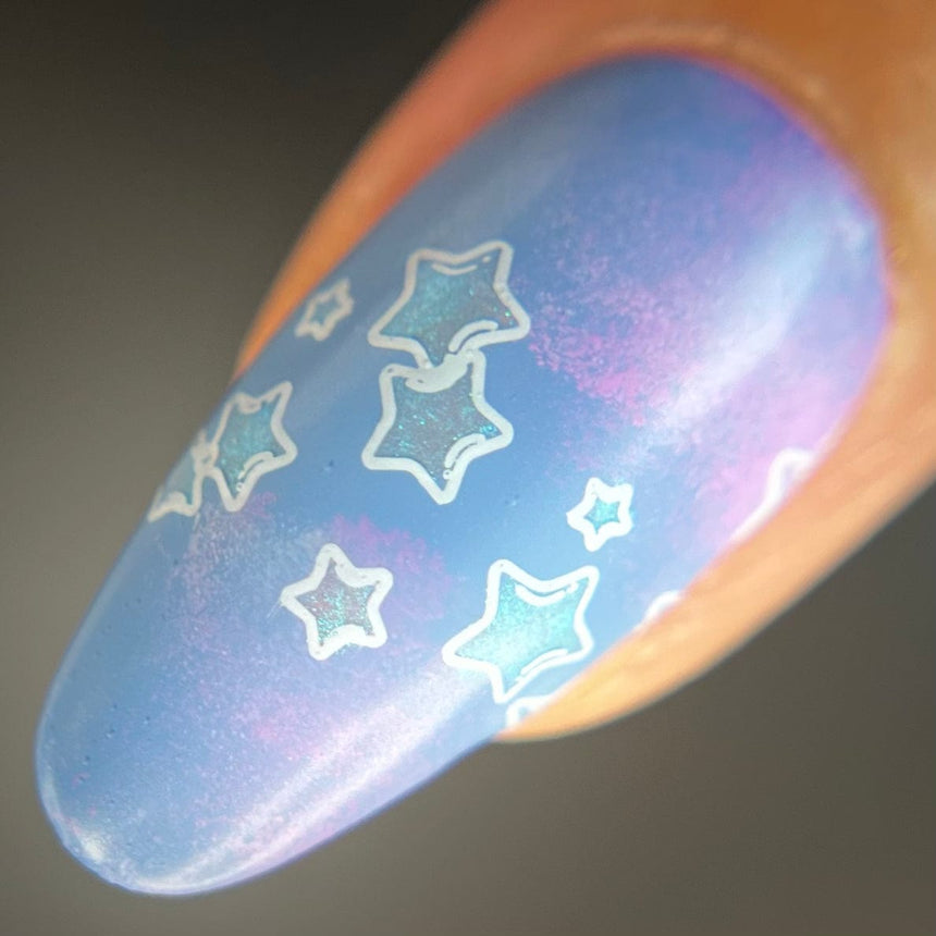 Bubble Pop: Burst of Fun (MXM131) - Nail Stamping Plate