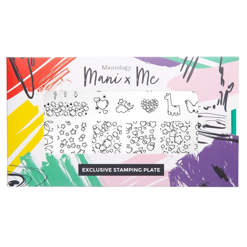 Bubble Pop: Bubble Buddies (MXM132) - Nail Stamping Plate
