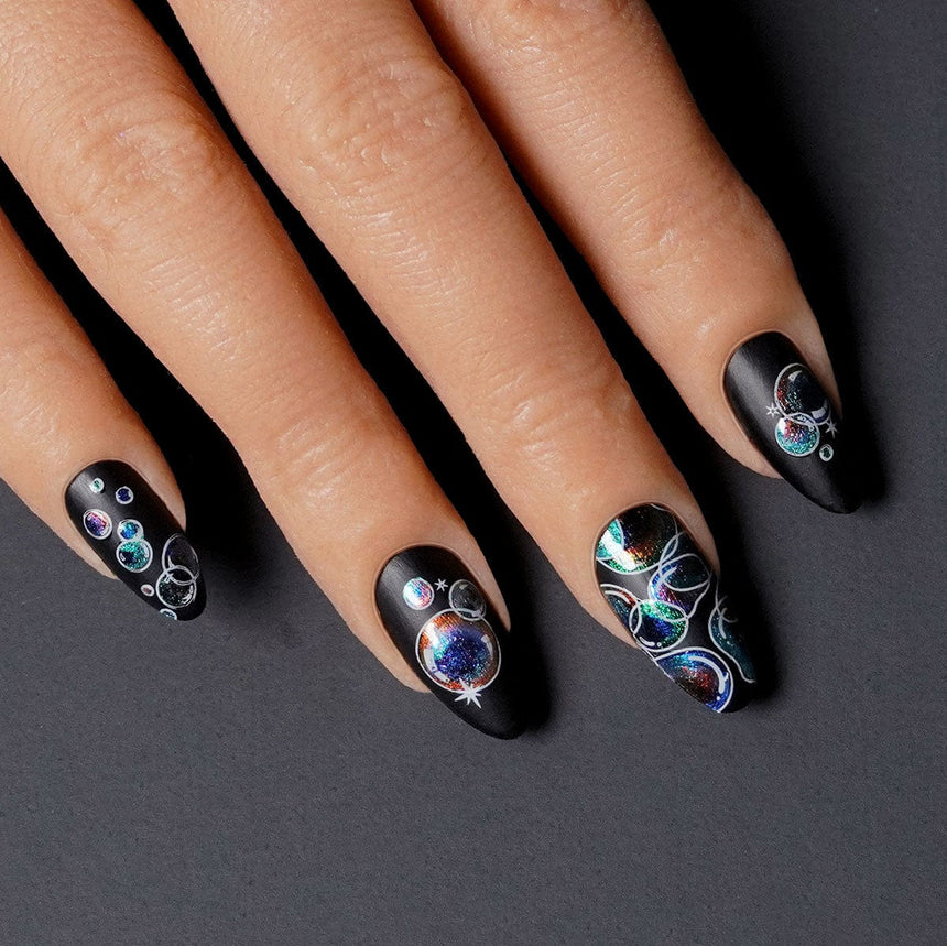 Bubble Pop: Bubble Buddies (MXM132) - Nail Stamping Plate