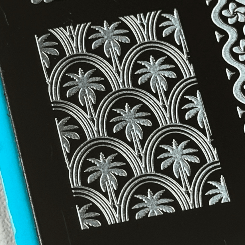 Hawaiian Vintage: Aloha Prints (MXM156) - Nail Stamping Plate