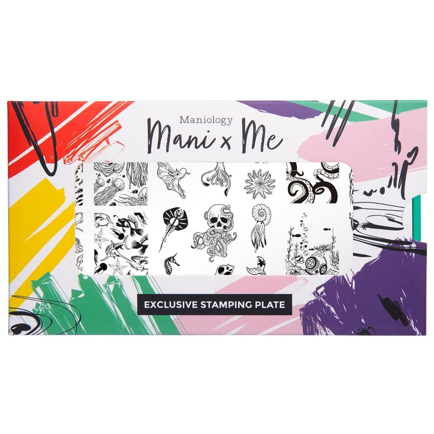 Abyss: Darkwater Dwellers (MXM105) - Nail Stamping Plate