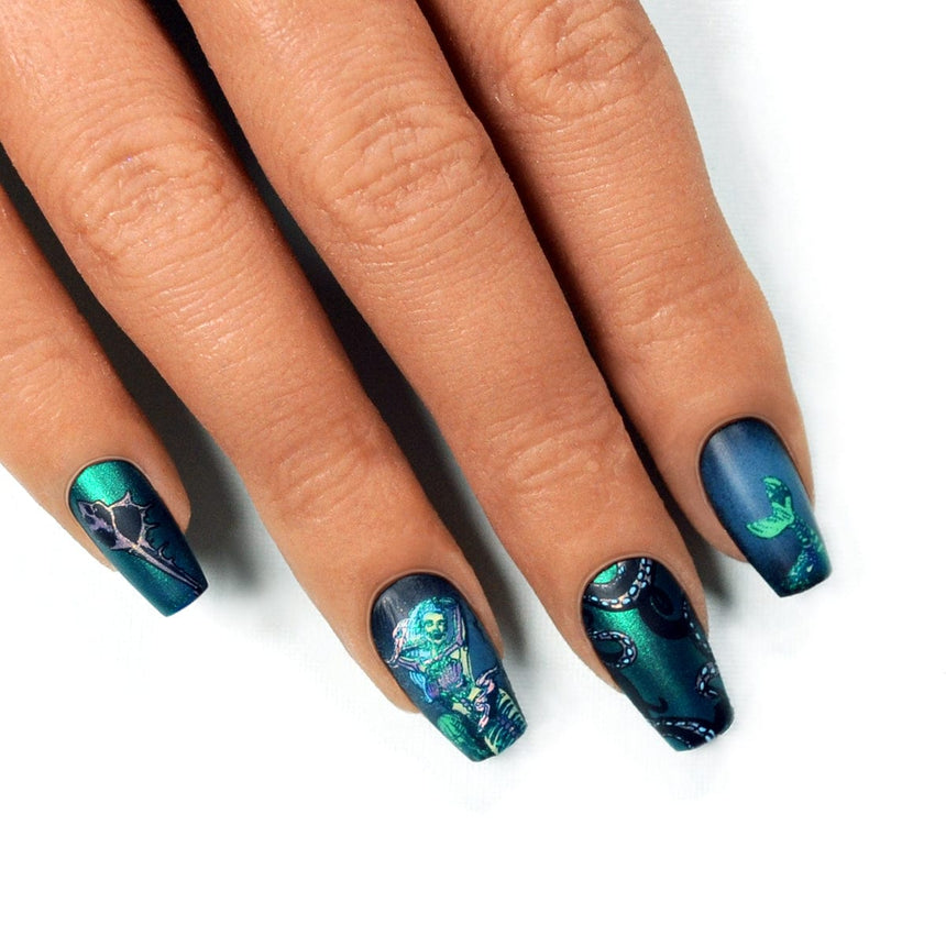 Abyss: Darkwater Dwellers (MXM105) - Nail Stamping Plate