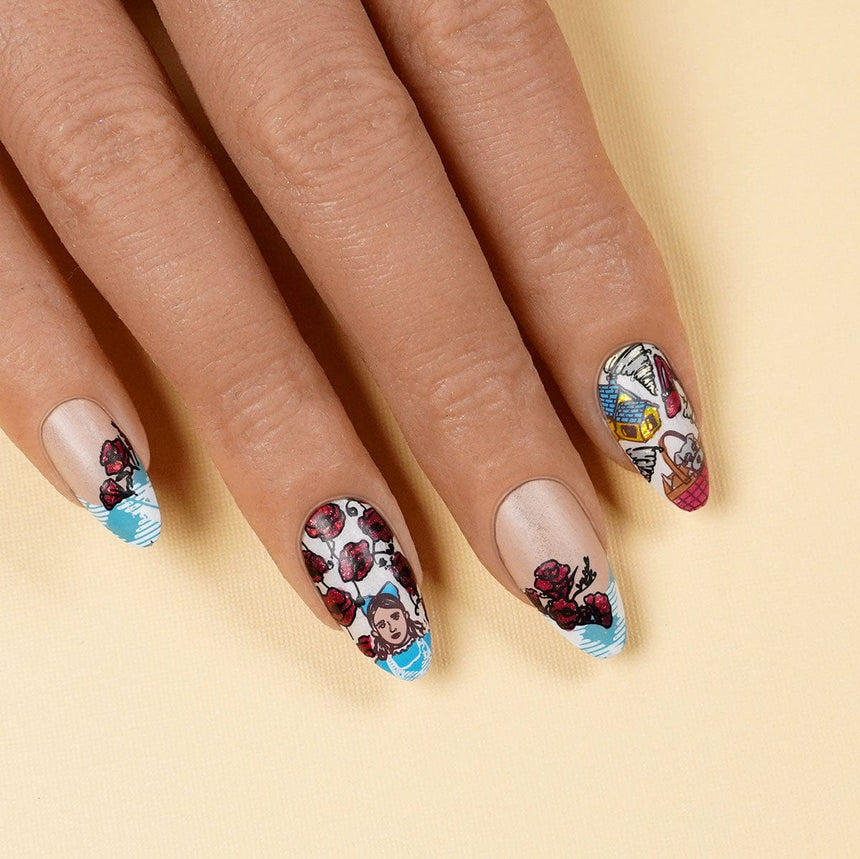 Wizard Of Oz: No Place Like Home (MXM129) - Nail Stamping Plate