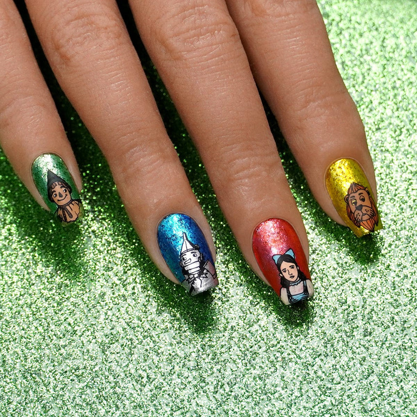 Wizard Of Oz: No Place Like Home (MXM129) - Nail Stamping Plate