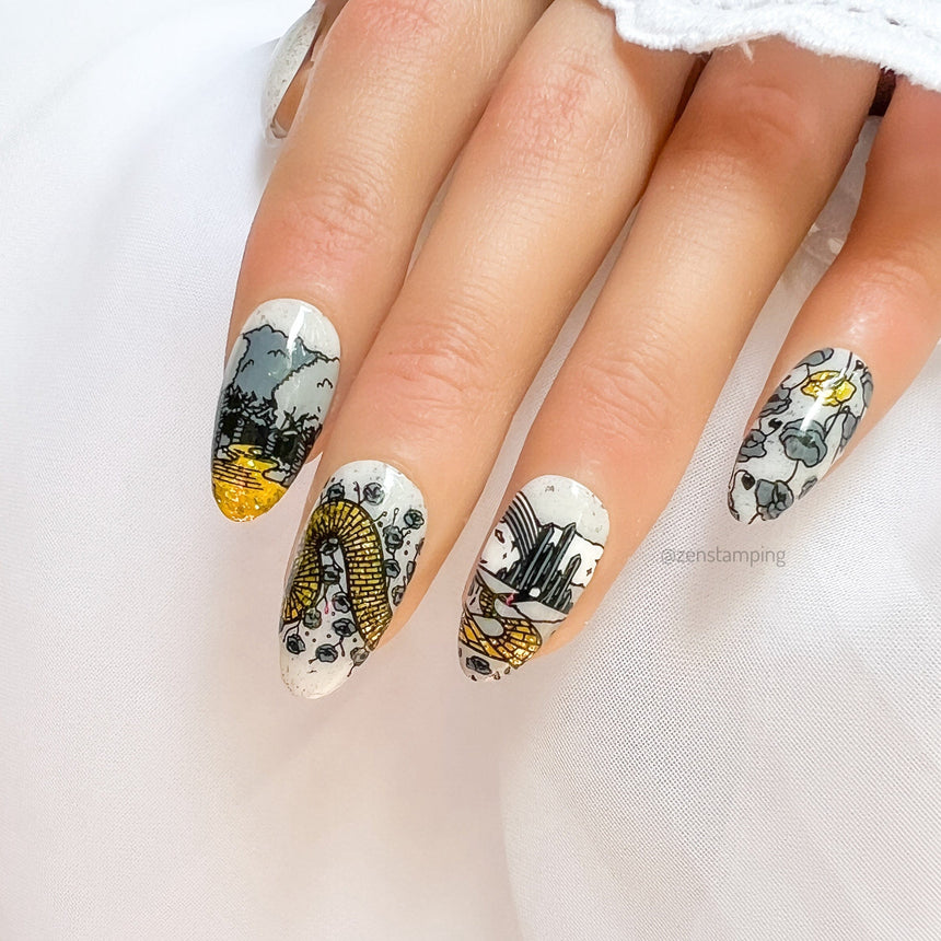 Wizard Of Oz: No Place Like Home (MXM129) - Nail Stamping Plate