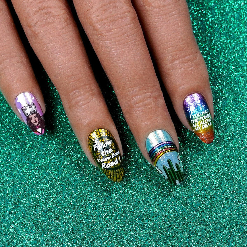Wizard Of Oz: Land of Oz (MXM130) - Nail Stamping Plate