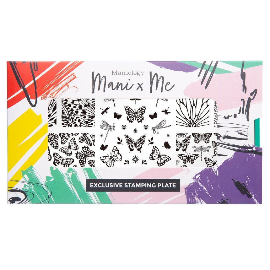 Sky Dancers: Ballet of Wings (MXM124) - Nail Stamping Plate