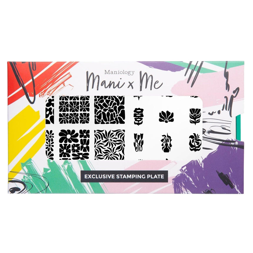 Bloom Revival: Petal Pulse (MXM147) - Nail Stamping Plate