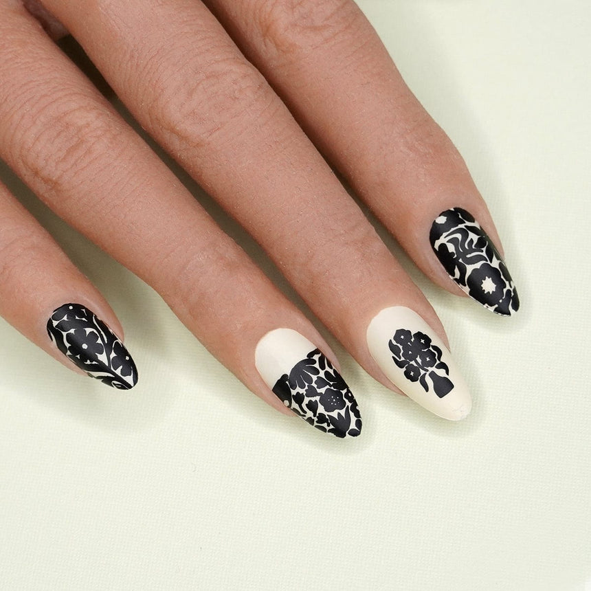 Bloom Revival: Flora Fusion (MXM148) - Nail Stamping Plate