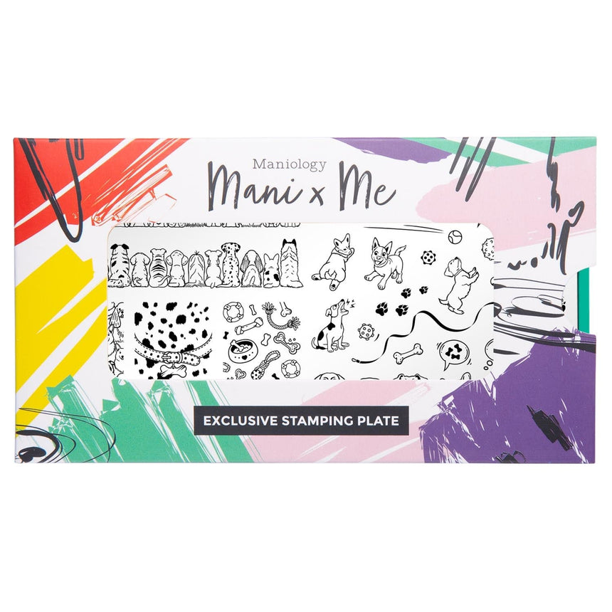 Furever Friends: Paws & Play (MXM127) - Nail Stamping Plate