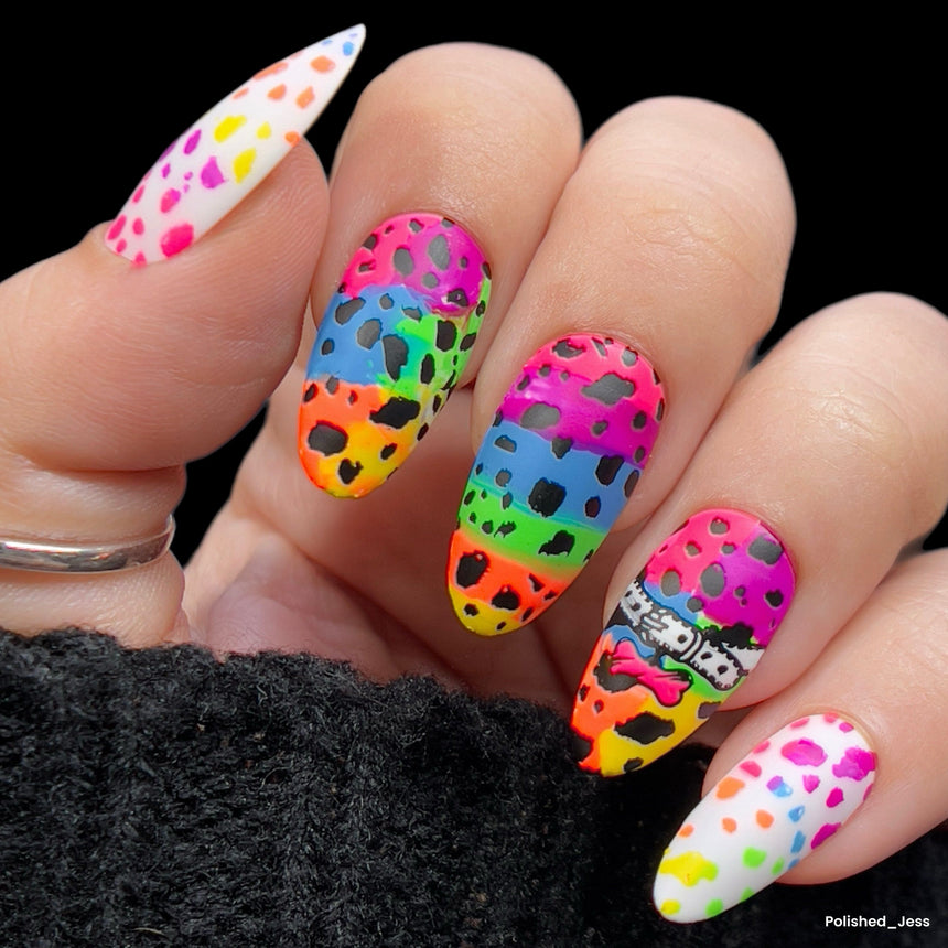 Furever Friends: Paws & Play (MXM127) - Nail Stamping Plate