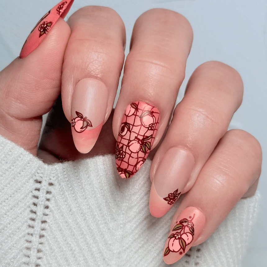 Tutti Frutti: Fruit Basket (MXM151) - Nail Stamping Plate