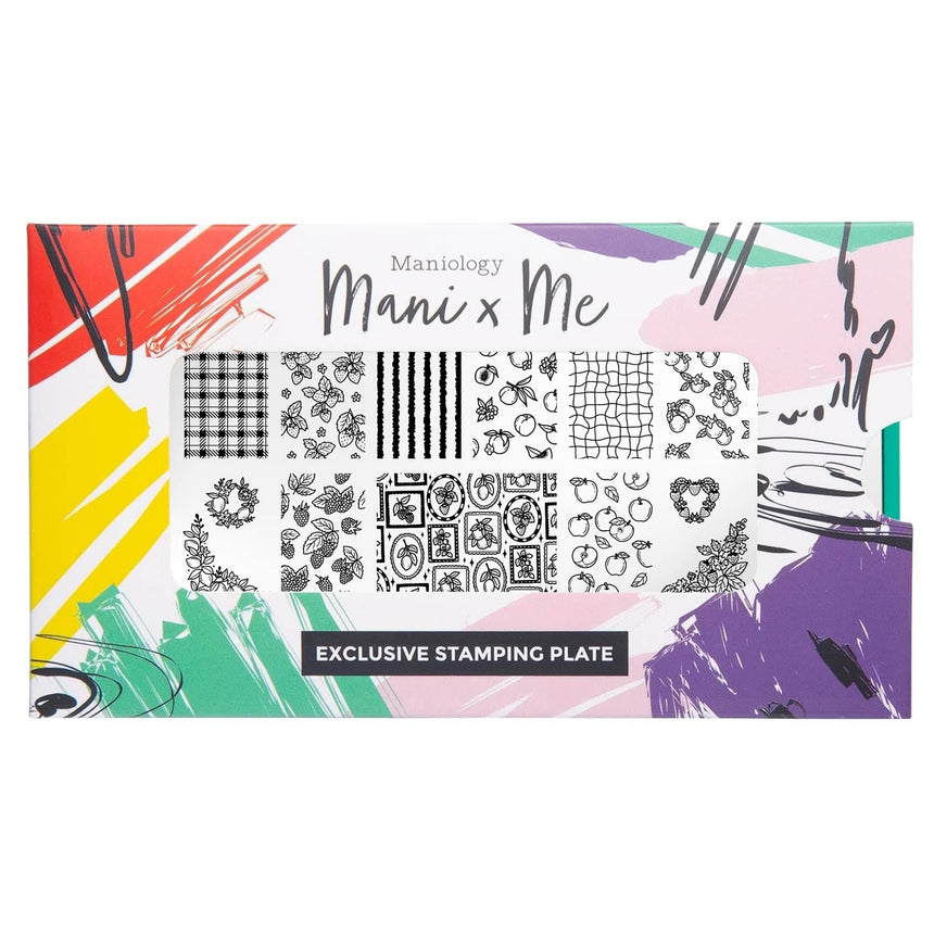 Tutti Frutti: Berry Sweet (MXM152) - Nail Stamping Plate