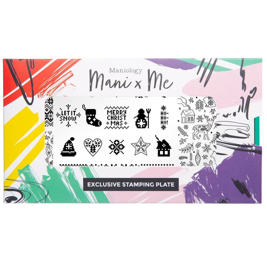 Holiday Hygge: Cozy & Knitted (MXM115) - Nail Stamping Plate