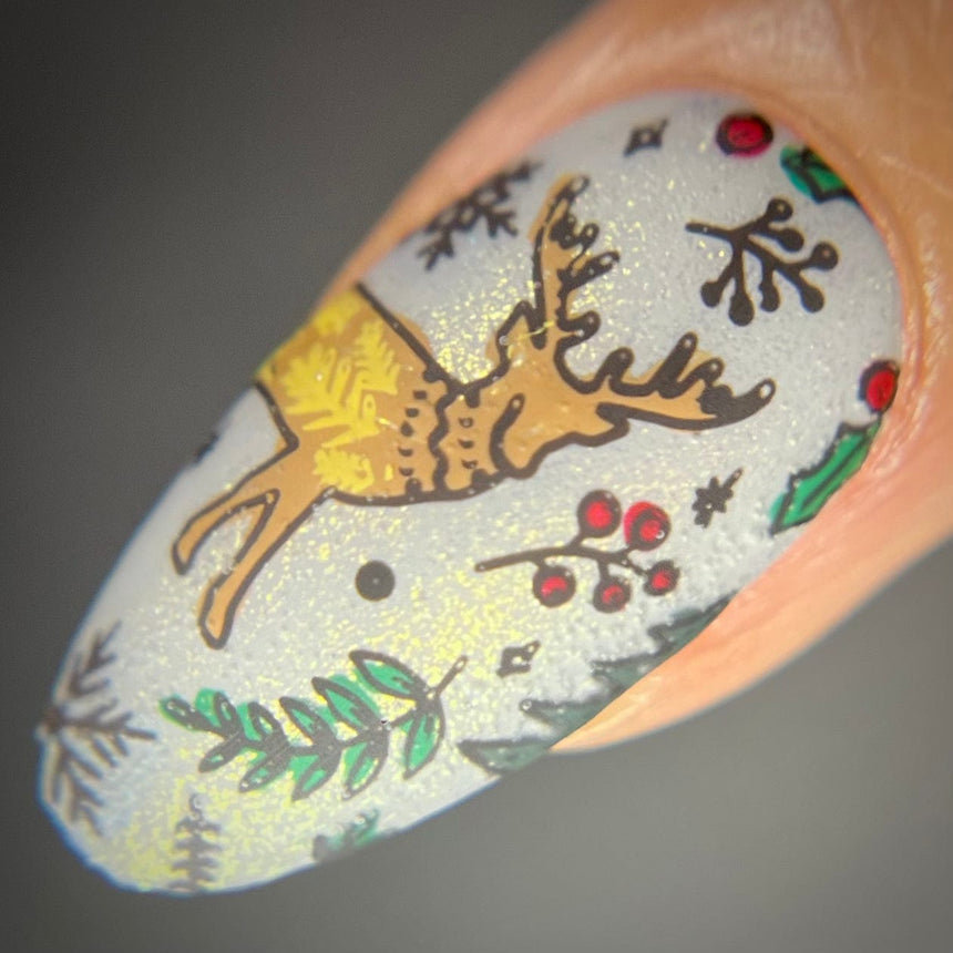 Holiday Hygge: Cozy & Knitted (MXM115) - Nail Stamping Plate