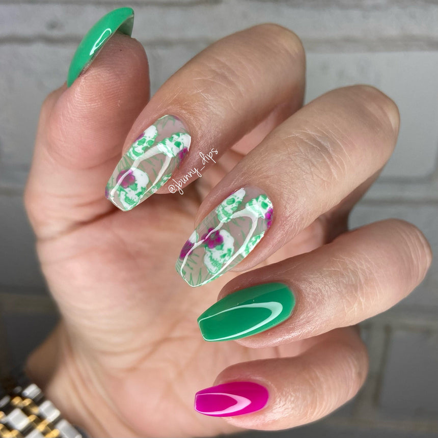 Creepy Tiki: Spirited Luau (MXM111) - Nail Stamping Plate