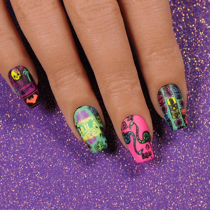 Creepy Tiki: Tiki Terror (MXM112) - Nail Stamping Plate