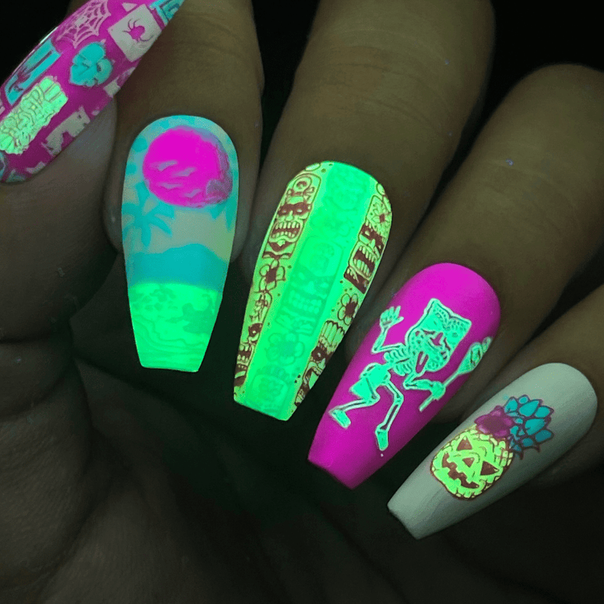 Creepy Tiki: Tiki Terror (MXM112) - Nail Stamping Plate