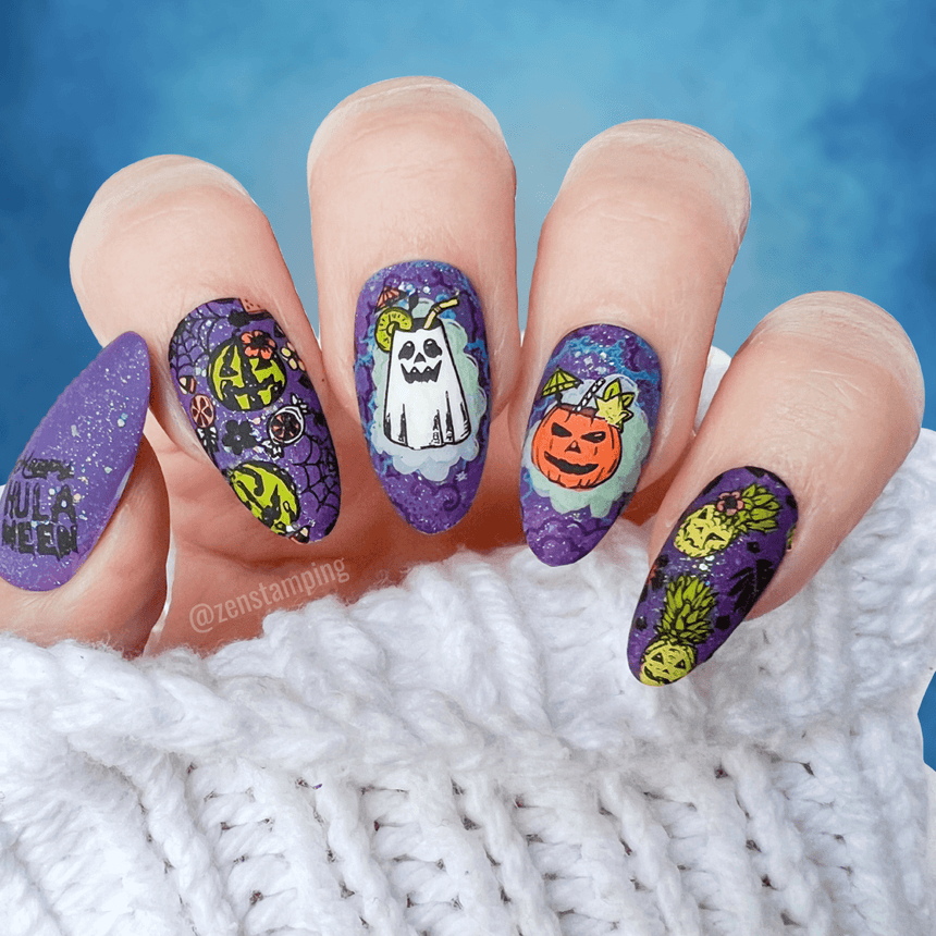 Creepy Tiki: Tiki Terror (MXM112) - Nail Stamping Plate