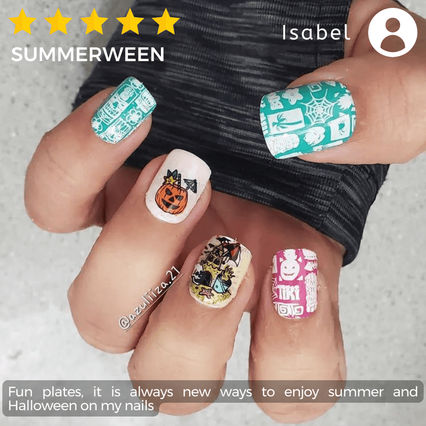 Creepy Tiki: Tiki Terror (MXM112) - Nail Stamping Plate