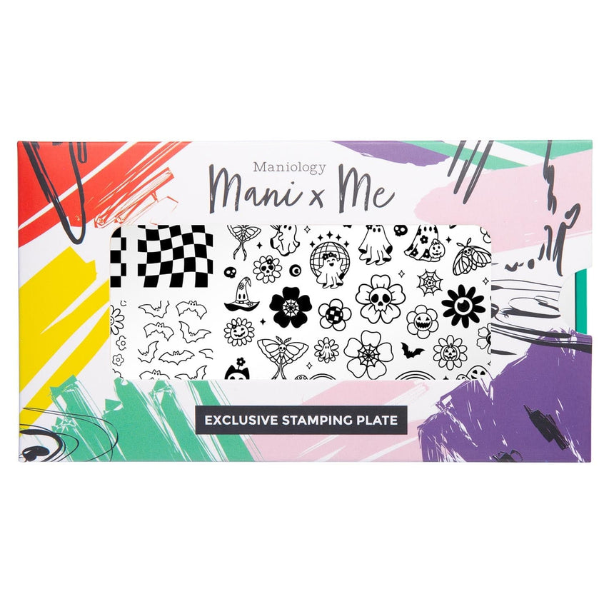 Death Disco: Boogie & Boo (MXM135) - Nail Stamping Plate