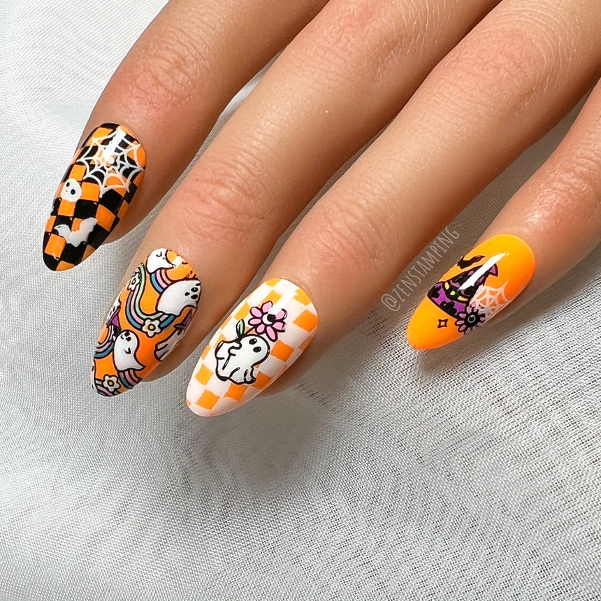 Death Disco: Boogie & Boo (MXM135) - Nail Stamping Plate