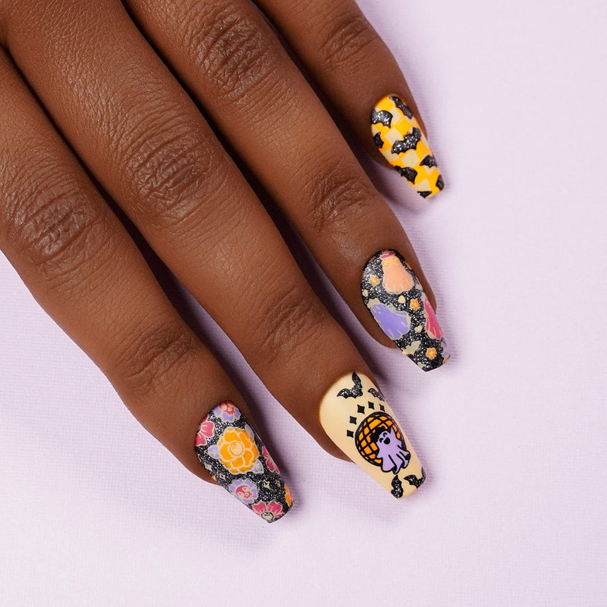 Death Disco: Boogie & Boo (MXM135) - Nail Stamping Plate