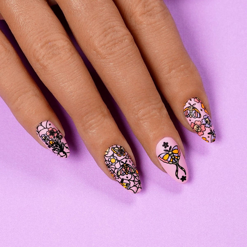 Death Disco: Boogie & Boo (MXM135) - Nail Stamping Plate