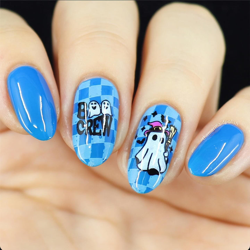 Death Disco: Boogie & Boo (MXM135) - Nail Stamping Plate