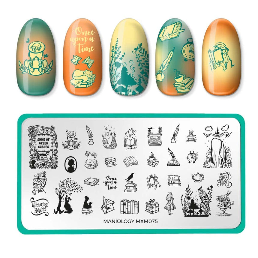 Storyteller: Once Upon a Time (MXM075) - Nail Stamping Plate