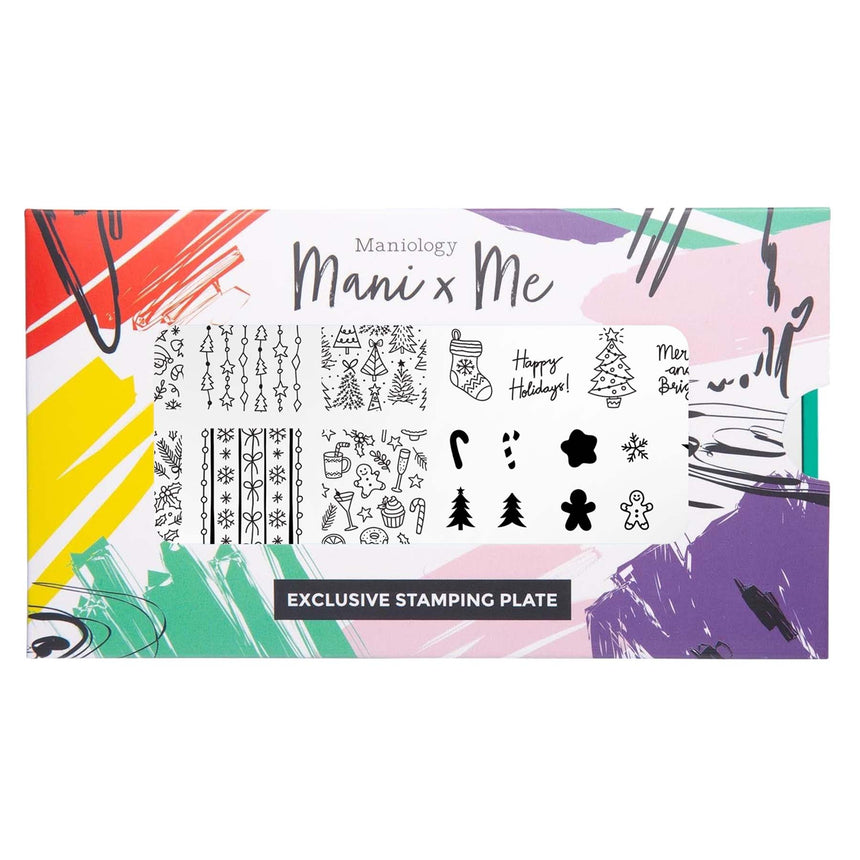 Tinsel Trinkets: Dainty Delights (MXM164) - Nail Stamping Plate