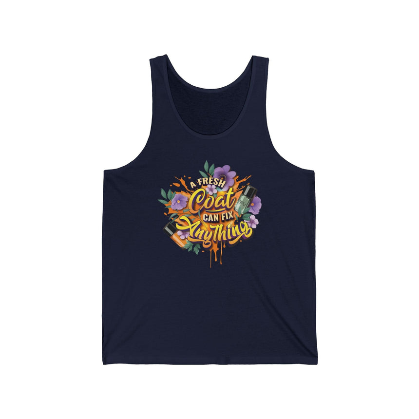 A Fresh Coat Can Fix Anything - Jersey Tank Top