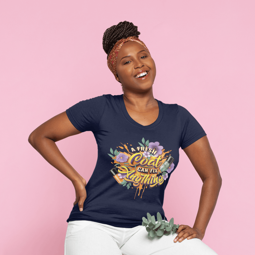 A Fresh Coat Can Fix Anything - Short Sleeve T-shirt
