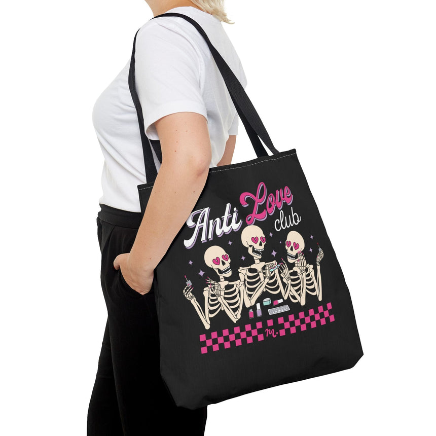 Anti Love Club Black Tote Bag
