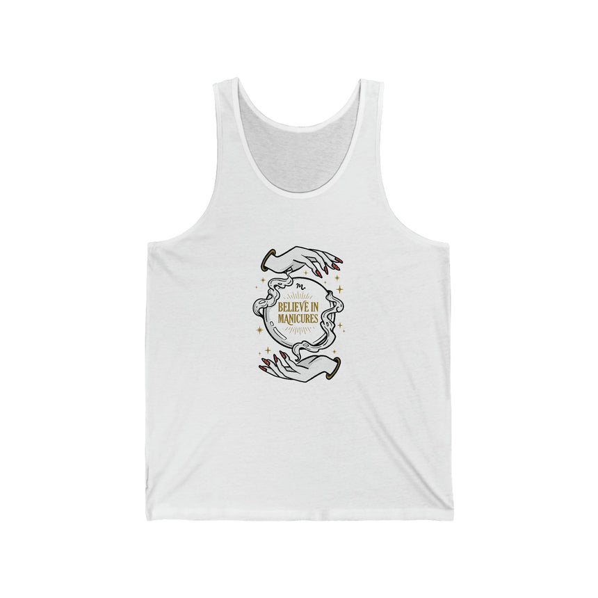 Believe In Manicures - Jersey Tank Top