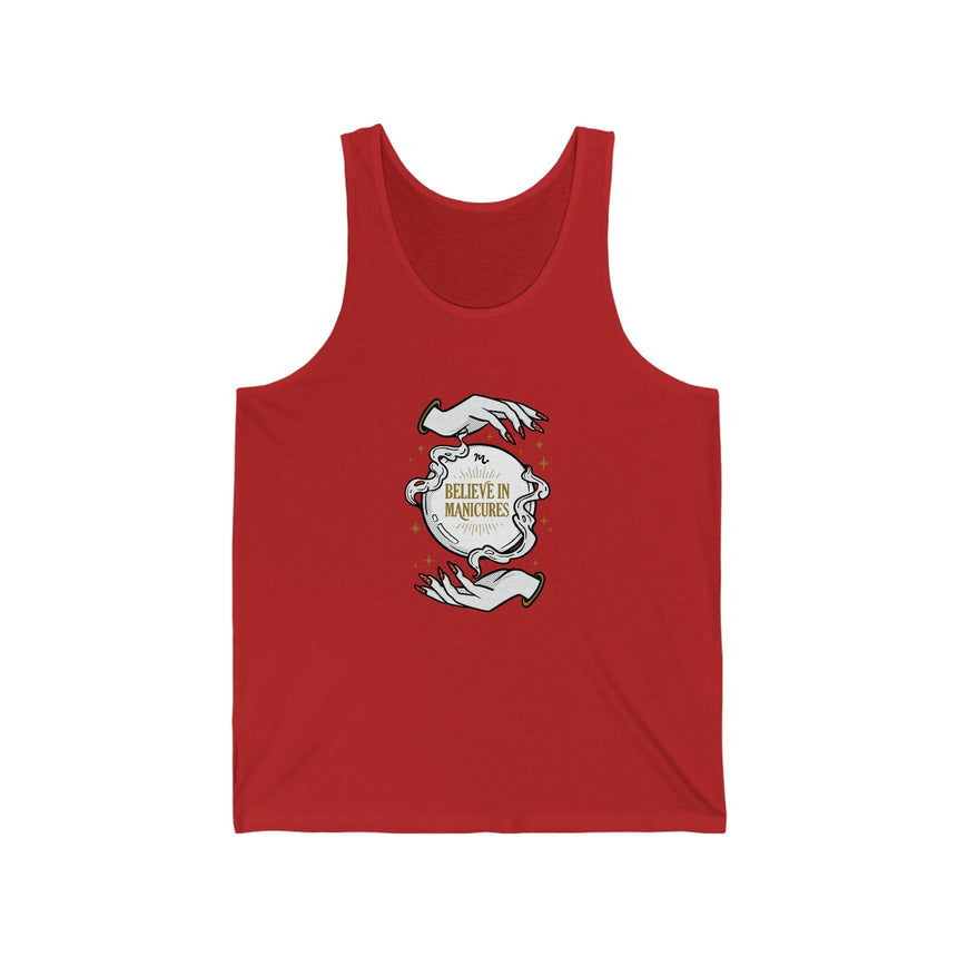 Believe In Manicures - Jersey Tank Top