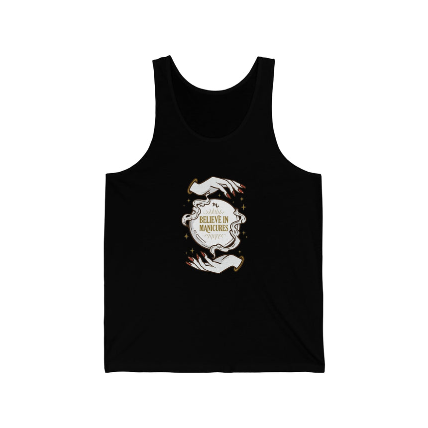 Believe In Manicures - Jersey Tank Top