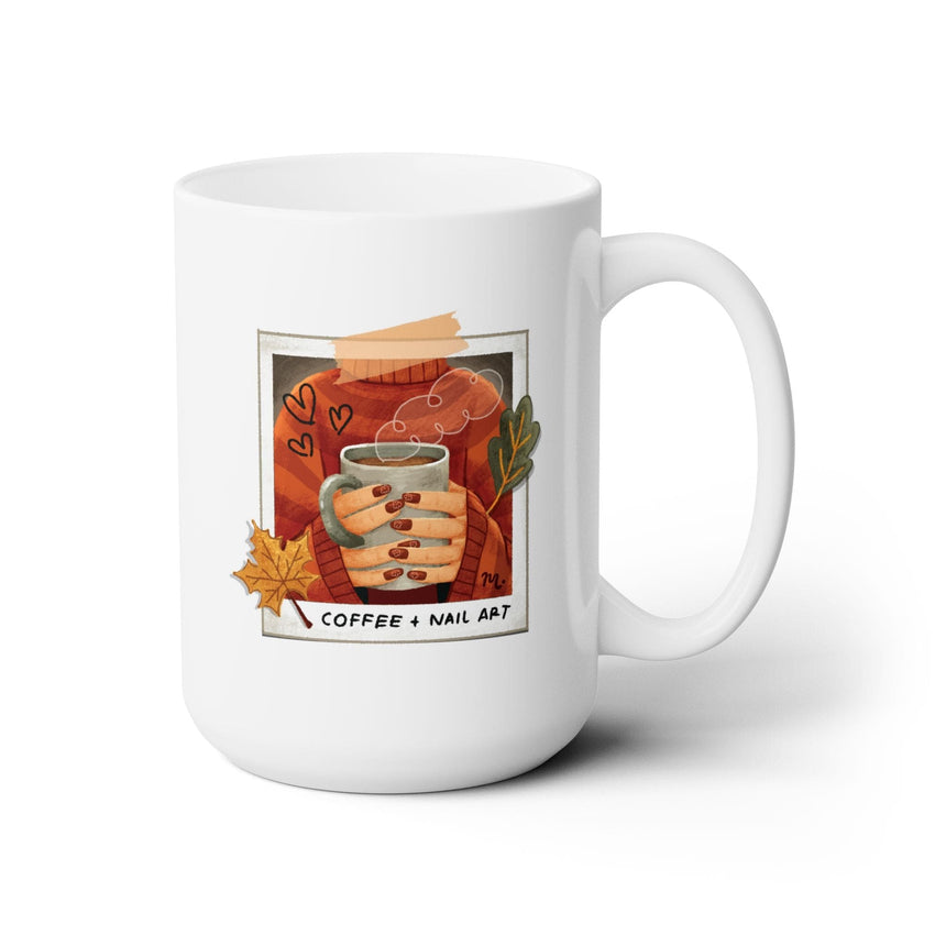 Coffee and Chill Ceramic Coffee Mug 15oz