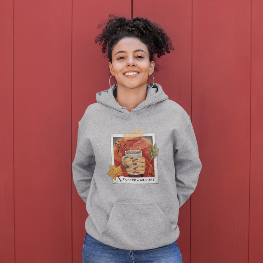 Coffee and Chill - Heavy Blend Hoodie Sweatshirt