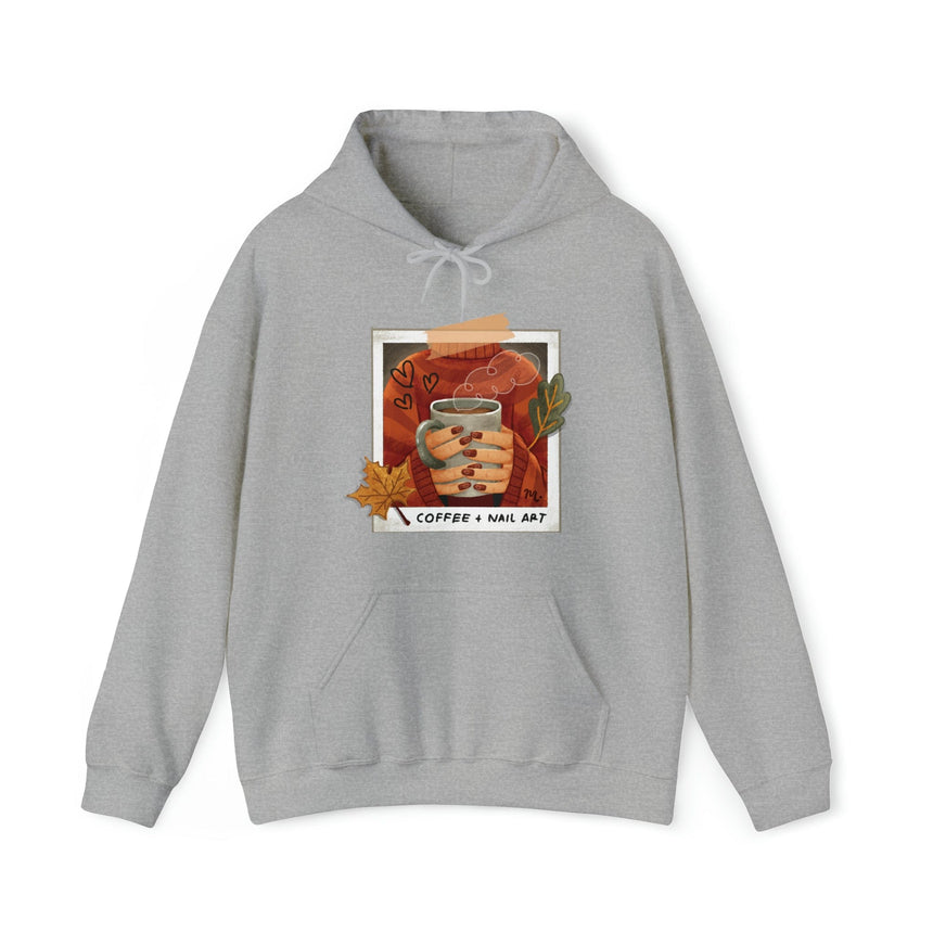 Coffee and Chill - Heavy Blend Hoodie Sweatshirt