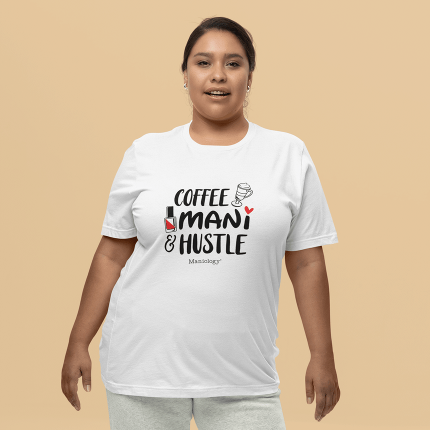 Coffee-Mani-Hustle - Short Sleeve T-shirt