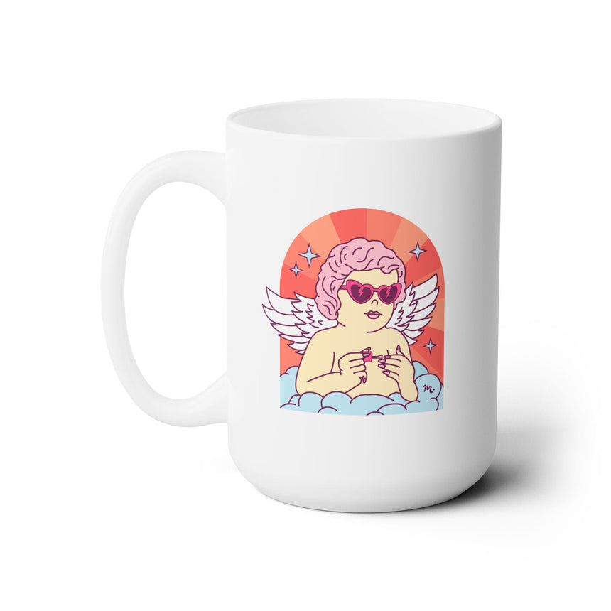 Cupid's Nail Spa Ceramic Coffee Mug 15oz