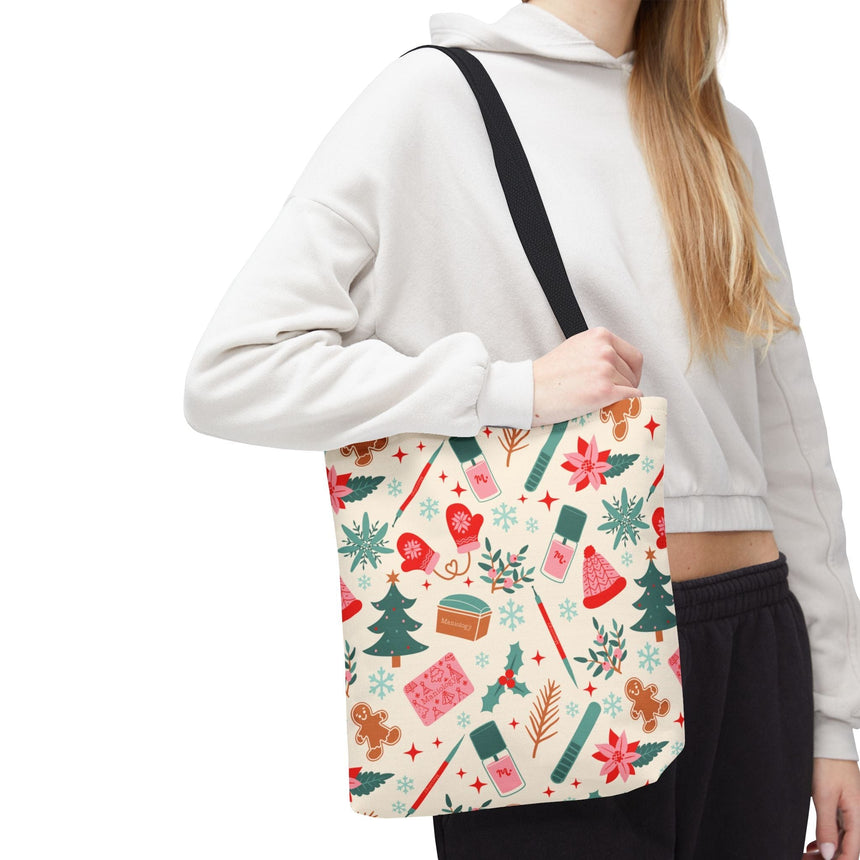 Festively Manicured Tote Bag
