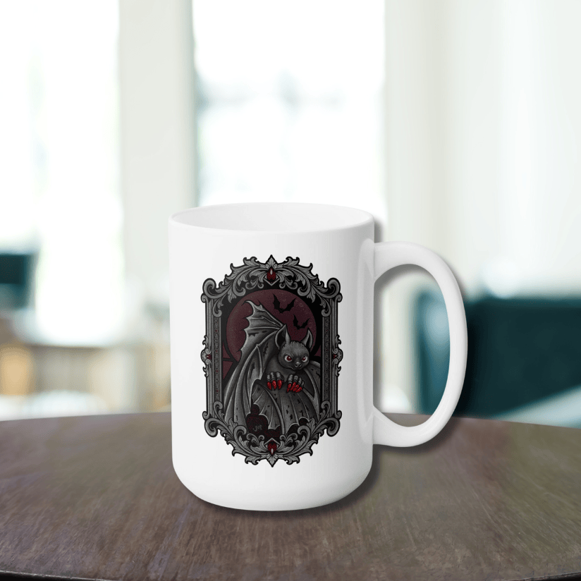 Gothic Halloween Ceramic Coffee Mug 15oz