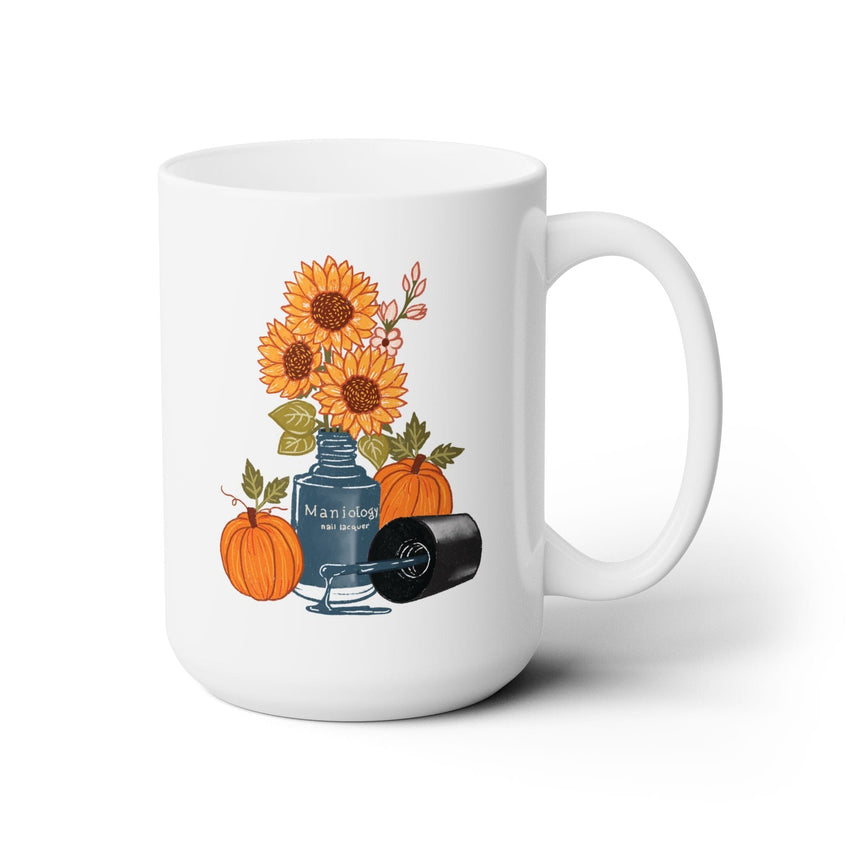 Harvest Bouquet Ceramic Coffee Mug 15oz