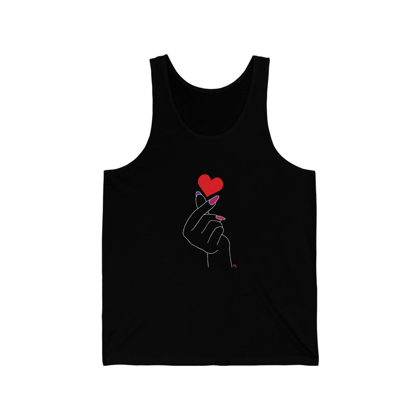 I Heart Nail Art - Jersey Tank Top