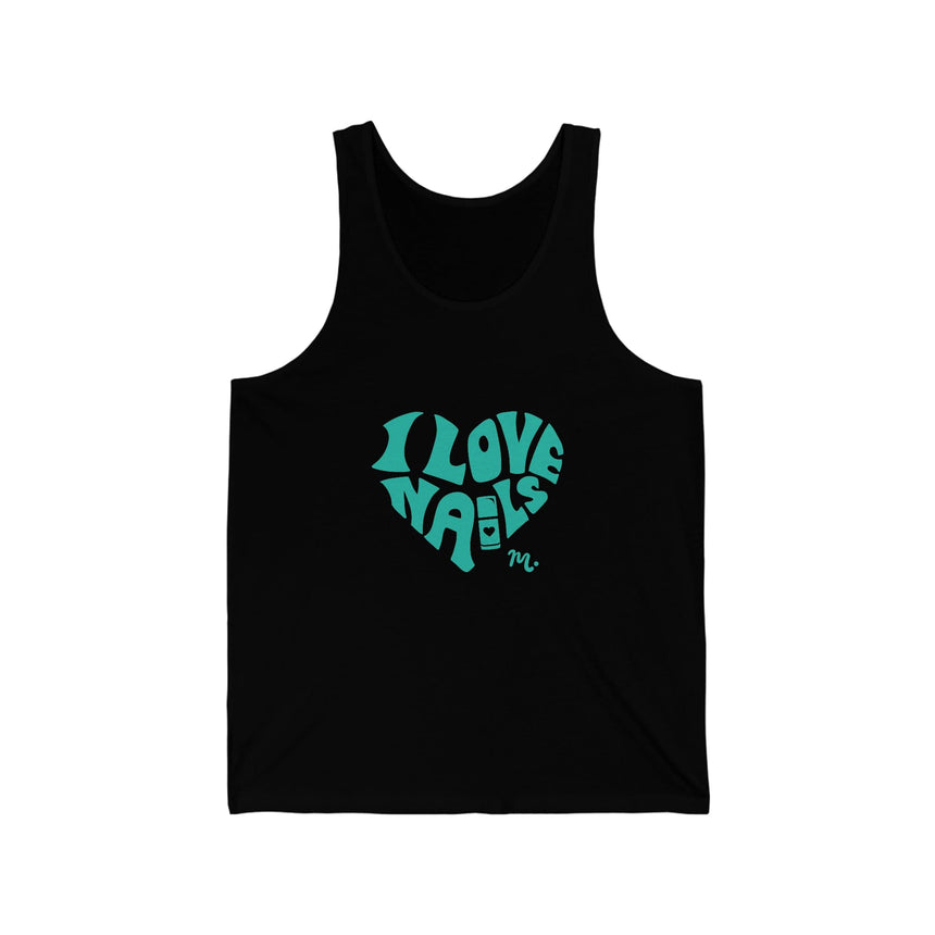 I Love Nails - Jersey Tank Top