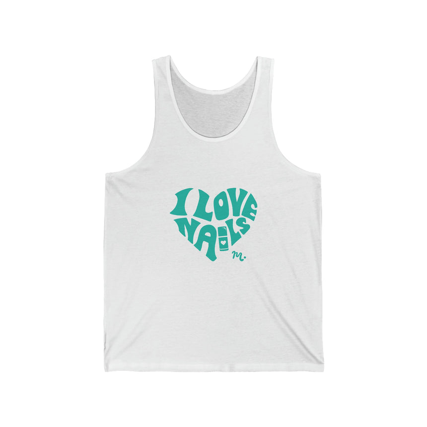 I Love Nails - Jersey Tank Top