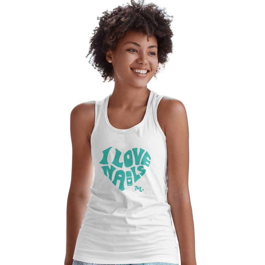 I Love Nails - Jersey Tank Top